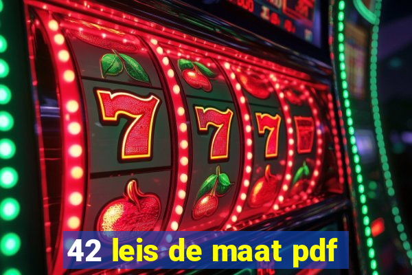 42 leis de maat pdf